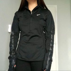 S NIKE QUARTER ZIP RUNNING JACKET